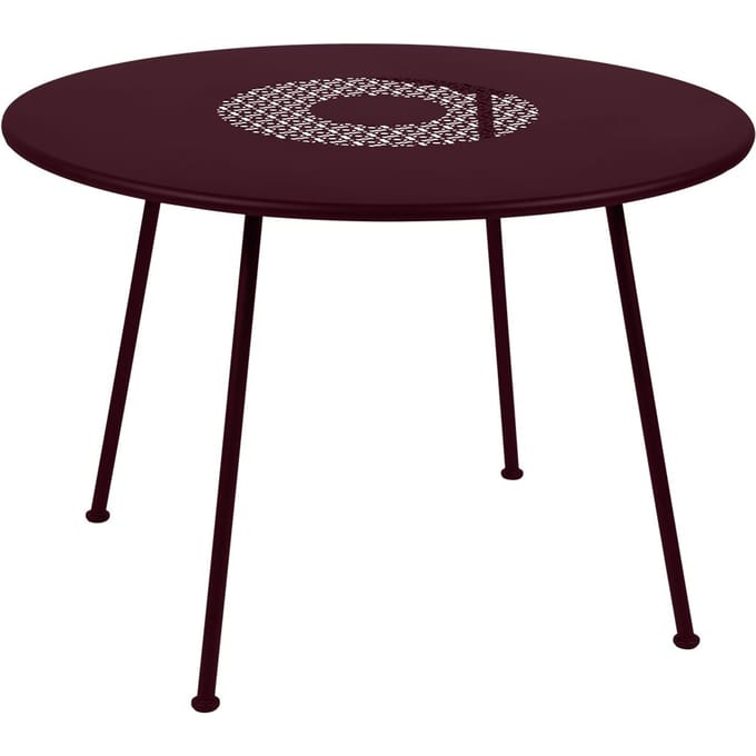 Fermob Lorette Tafel rond - B9 zwarte kers