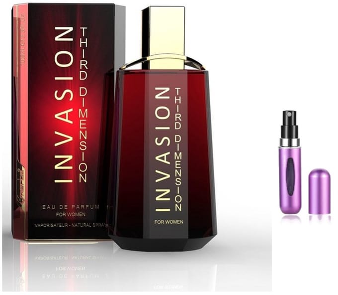 Omerta - Invasion Third Dimension - Eau de Parfum - 100 ml inclusief hervulbare tasverstuiver (willekeurige kleur)