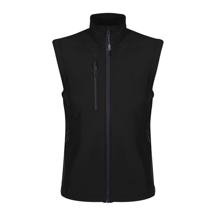Regatta Heren Eerlijk gemaakte gerecyclede Softshell Bodywarmer (Zwart)