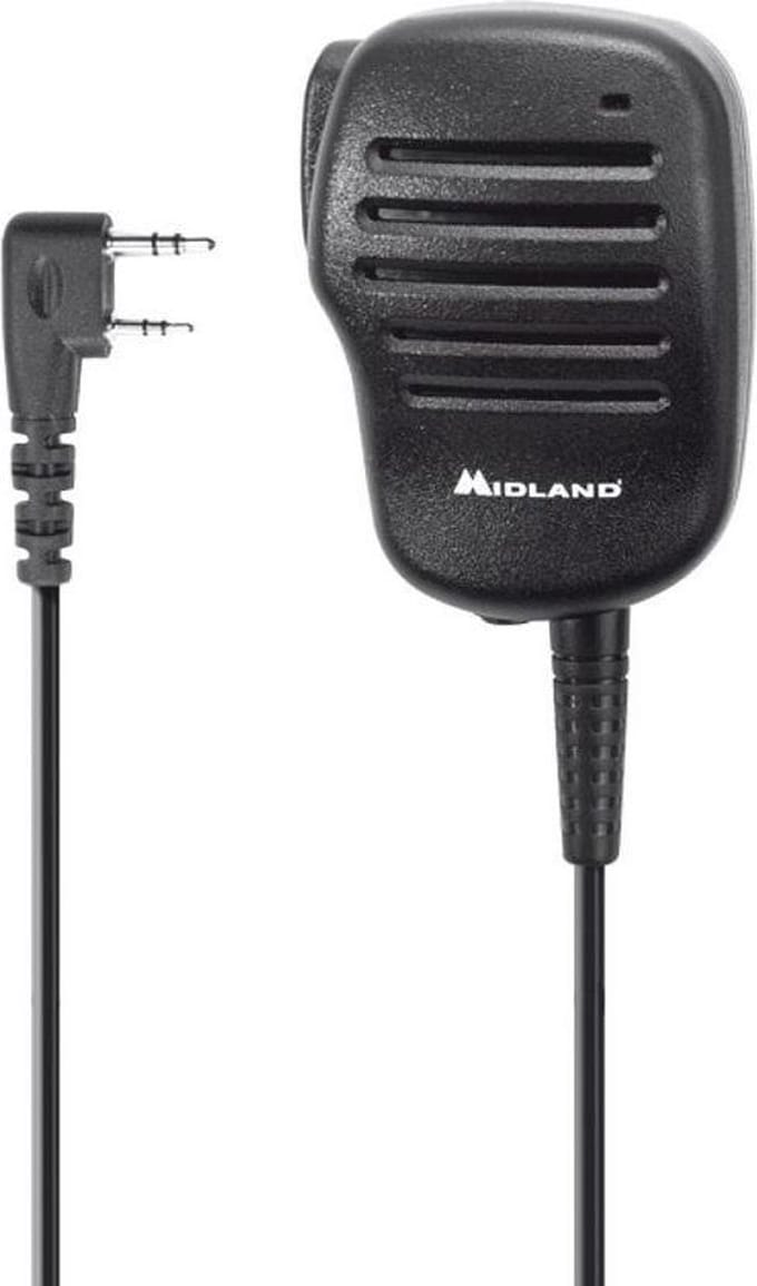 Midland BA22 Spreeksleutel PTT voor Kenwood 2-Pins aansluiting