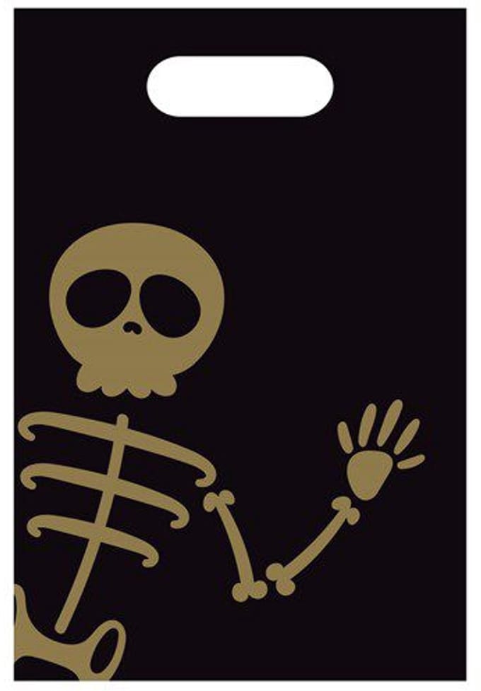 Uitdeelzakjes Halloween 6 stuks | Halloween | Griezel