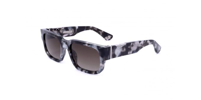 Police SPLP24M Shiny squared grey 54/20/145 MAN Zonnebrillen