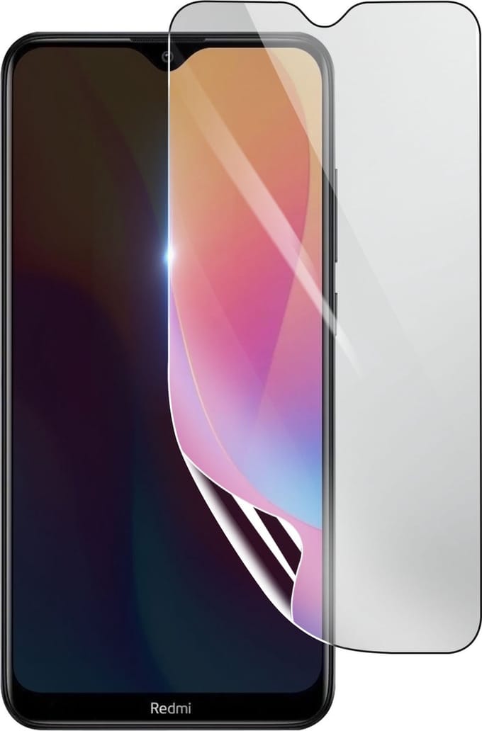 3mk, Geschikt voor Xiaomi Redmi 8A, Schokbestendige Hydrogel Screenprotector, Transparant
