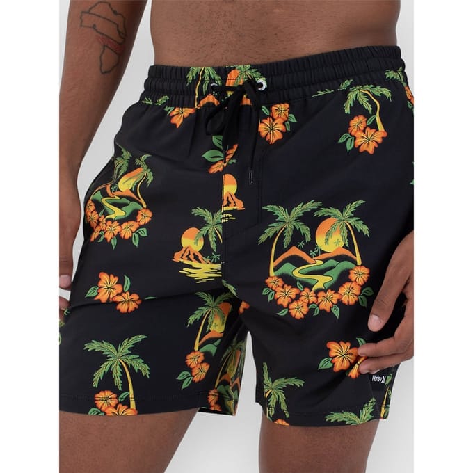 Hurley Cannonball Volley 17" Boardshorts zwart