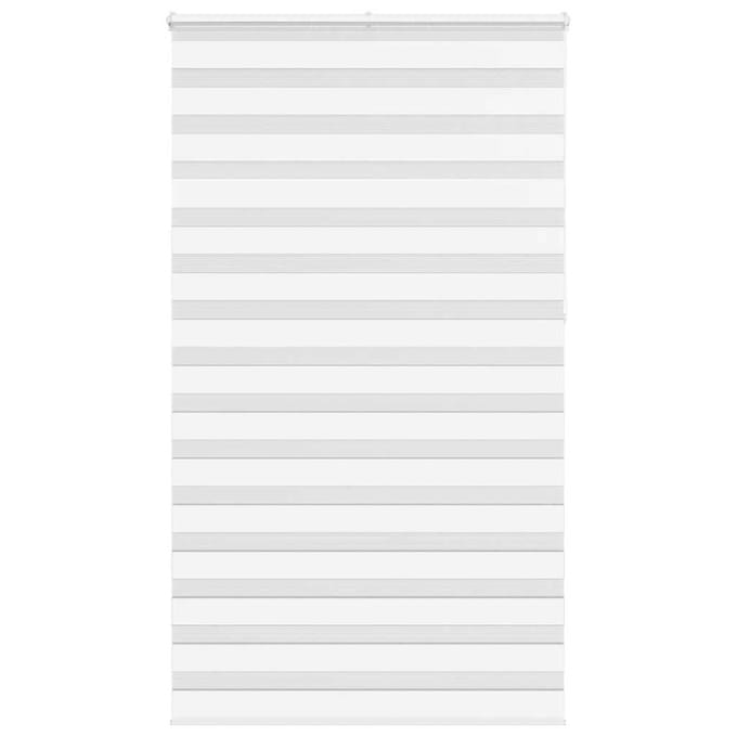 vidaXL - Zebra - rolgordijn - 120x230 - cm - stofbreedte - 115,9cm - polyester - wit
