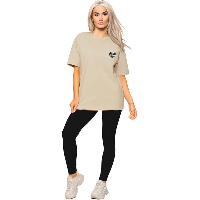 Enzo Milano | Dames Oversized T-shirt & Leggingset