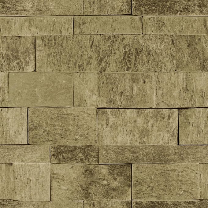 Palma steen beige muur (vliesbehang, beige)