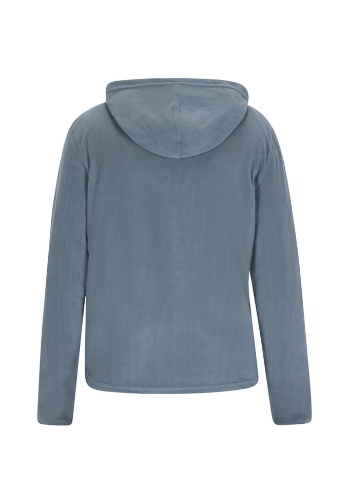 Mo Fleece jas Heren Turquoise Grijs