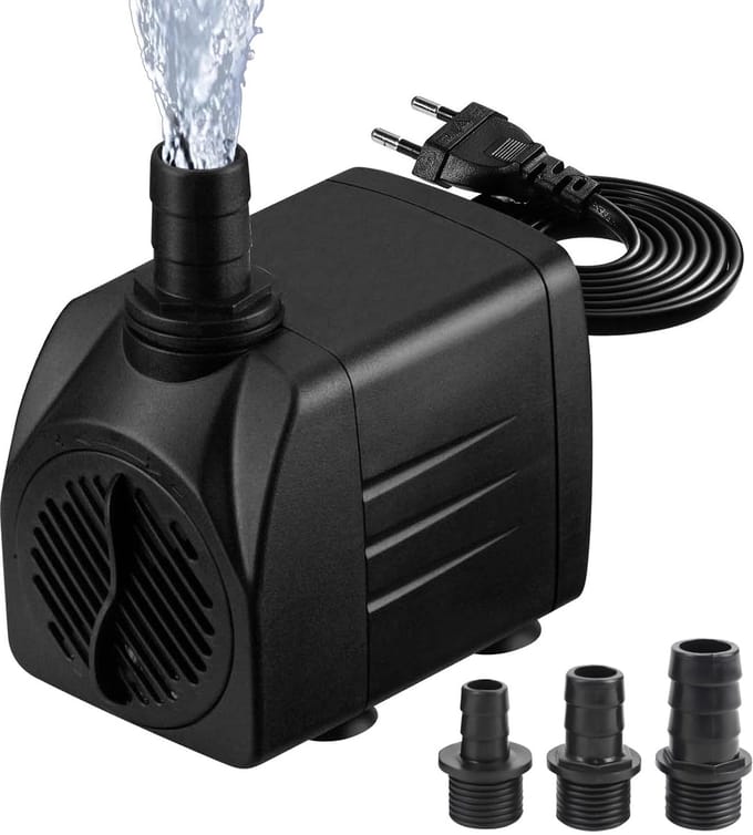 Unyqoos® Compacte en Efficiënte Mini-Dompelpomp voor Diverse Waterprojecten in Tuin en Aquarium