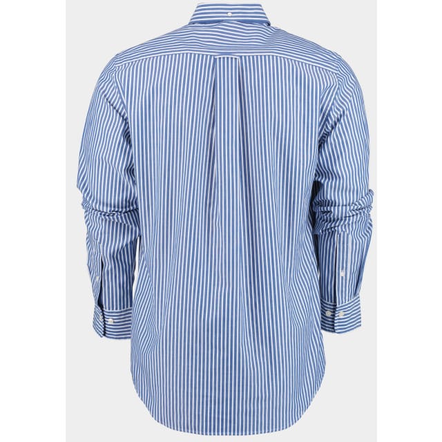 Regular fit vrijetijdsoverhemd met streepmotief, model 'POPLIN'