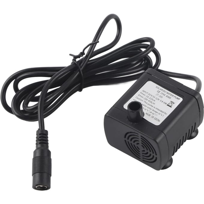 DC12V Zonne Amfibische Mini Onderdompelbare Waterpomp voor Fontein Vijver