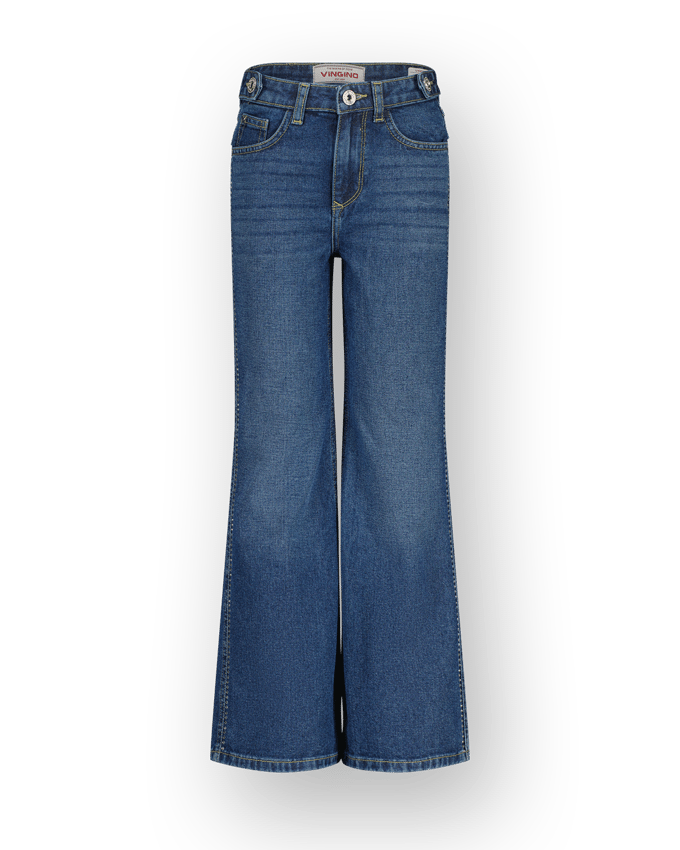 Wide Leg Flare Jeans Caroline Stones