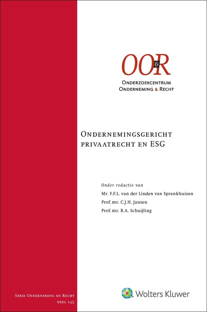 Ondernemingsgericht Privaatrecht En Esg