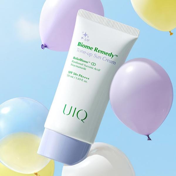 [UIQ] Biome Remedy Tone-up Zonnecrème SPF 50+ PA++++ 50ml white