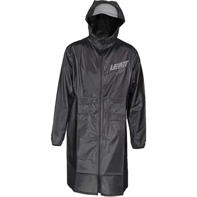 Leatt Mudcoat Regenjas Zwart