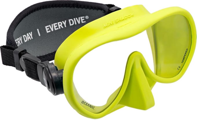 Oceanic Mini Shadow - Zwembril - Duikbril - Volwassenen - Geel