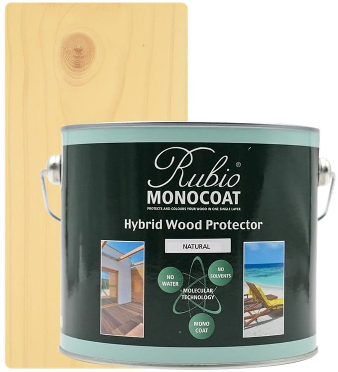 Rubio Monocoat Hybrid Wood Protector Natural 2,5L 124055