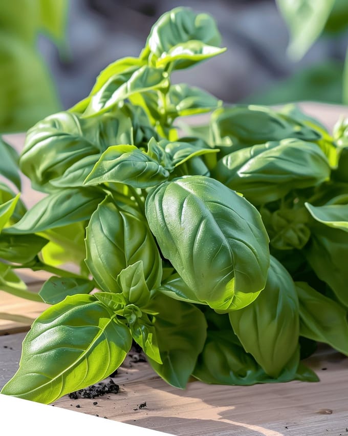2 sets - Basilicum Zaden Italiano Classico Ocimum Basilicum Eenjarig Genovese
