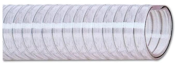 Hoolex 50 meter transparant Slang met stalen Inlage Ø25xØ33mm