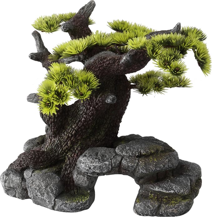 Aqua Della Aquarium decoratie Bonsai - 26 x 17,5 x 24cm