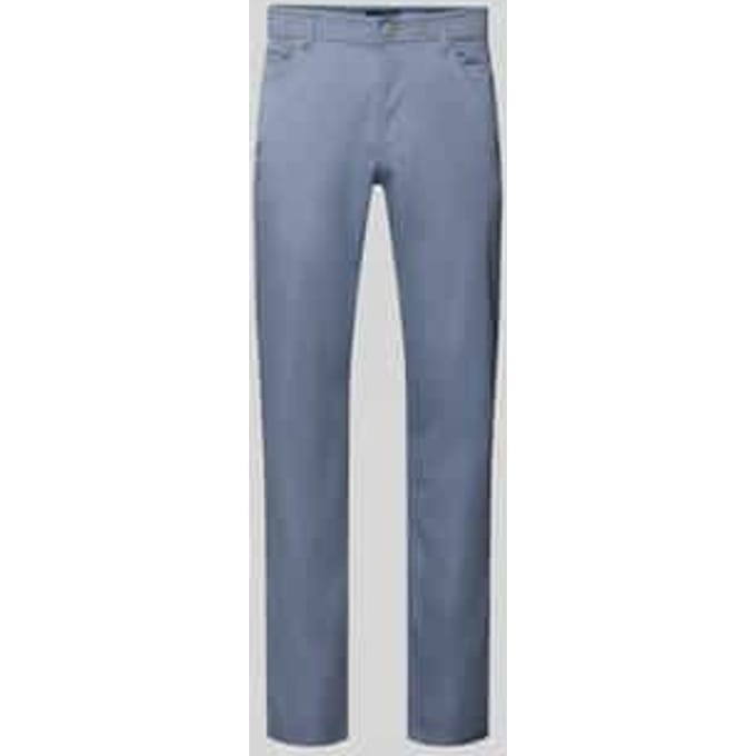 Regular fit broek van lichte katoen