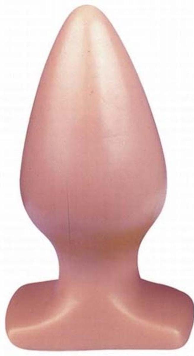 BP - Buttplug Medium - Beige - Lengte 9 cm - Diameter 54 mm