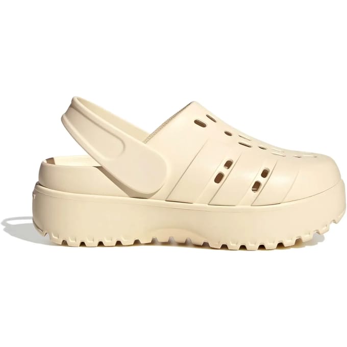 adidas Sportswear Adilette Platform Clogs - Dames - Wit