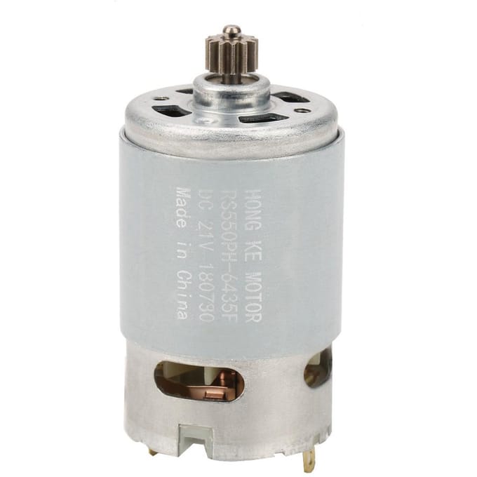 Industriële Twee Snelheden 12 Tanden Tandwiel DC Motor voor Elektrische Boormachine Gereedschapsaccessoires 21V