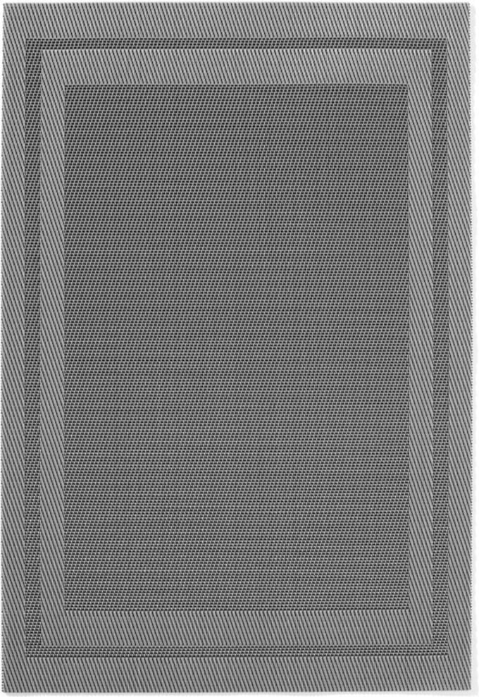 Tapis de table support de table cadre 45x30cm graphite - lot de 6 pcs.