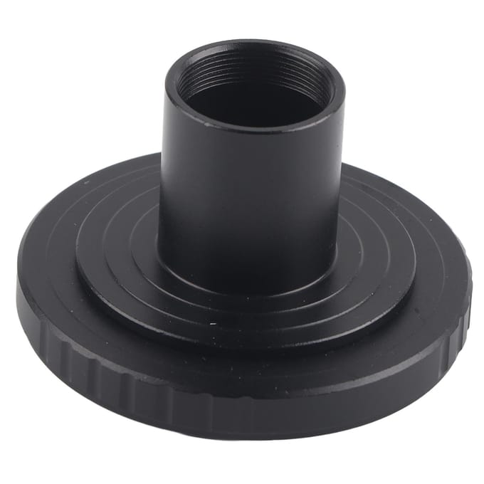 Metalen Adapterring 23,2 mm T-vat Microscoopoculair voor Nikon AI-vat SLR Camera black