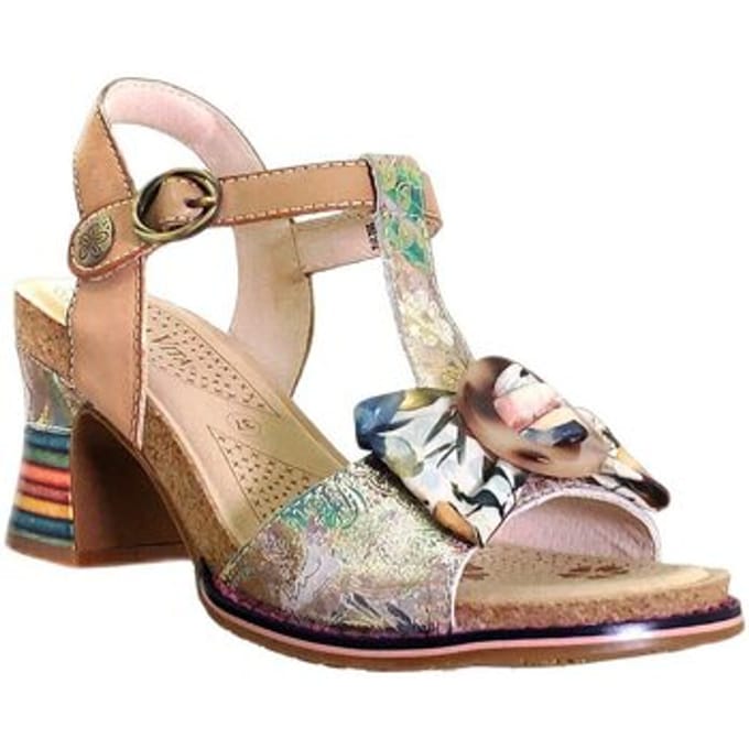 Laura Vita Dames Sandaal | Multicolour | Maat: 38