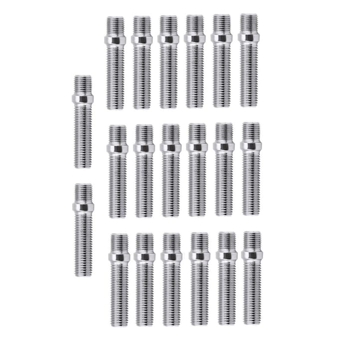20 stuks 50mm Verlengde Wielbout Conversie 12x1.5 naar 12x1.5 Schroefadapter Geschikt voor A4 1998?2008