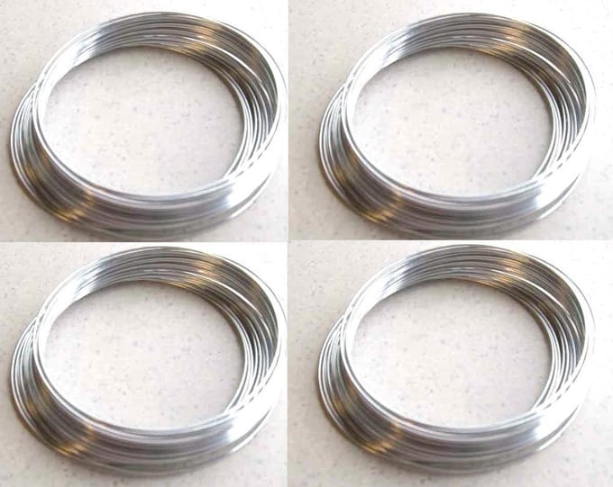 Aluminiumdraad - Zilverkleurig - 1,0 mm dik -  32 Meter lang