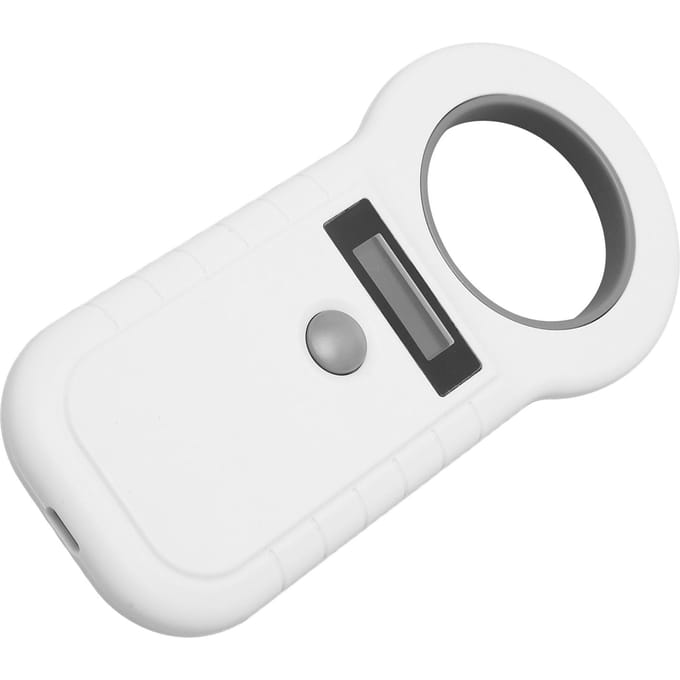 Pet Microchip Scanner 134.2Khz 125Khz EMID FDX B Bedraad USB Draadloos 2.4G Bluetooth Handheld Dier wit