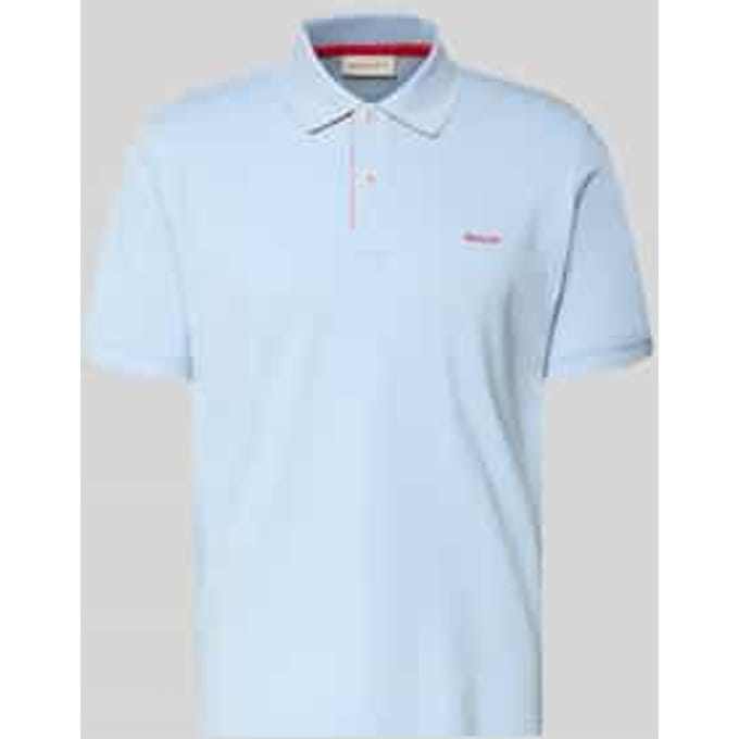 Regular fit poloshirt met gestikt logo