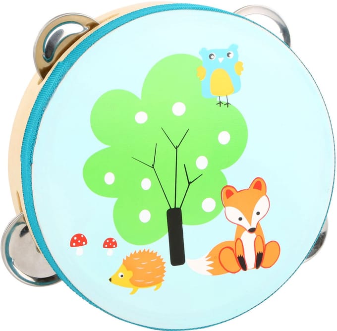 Small Foot - Wooden Tambourine Little Fox