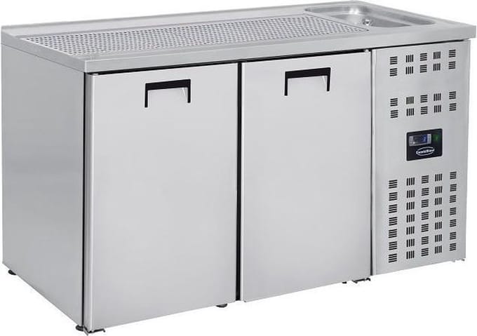 Professionele Bierkoeler 2 Deuren 1R | Combisteel | 7489.5310 | Horeca