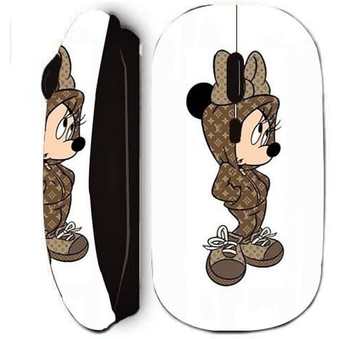 Souris sans fil - Disney - Minnie - Noir - Marron - Avec récepteur USB