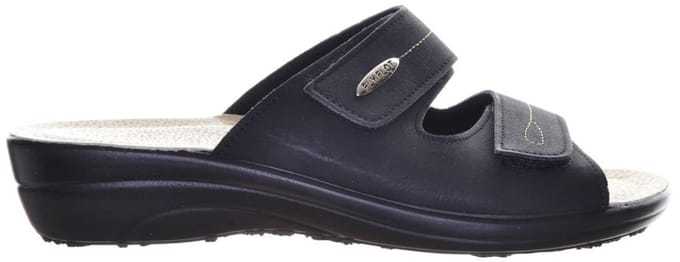 Fly Flot Zwart Slipper maat 42