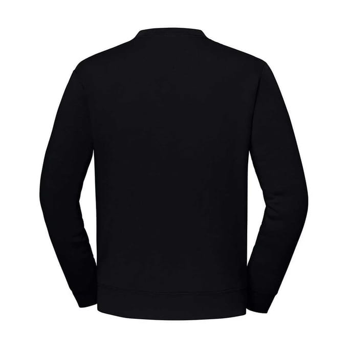 Fruit of the Loom Heren Iconic Premium Ingelegd Sweatshirt (Zwart)