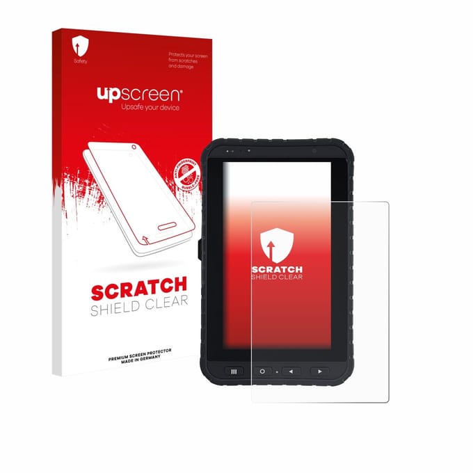 upscreen - Screenprotector voor Winmate M700DQ8 - Folie Beschermfolie transparant