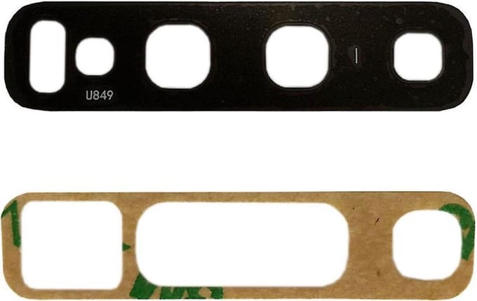 Achtercamera Lens Geschikt voor Samsung Note 10 – Premium – Zwart