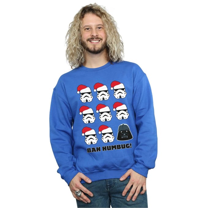 Star Wars Heren Kerstmis Humbug Sweatshirt (Koningsblauw)