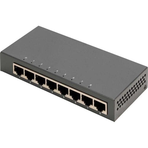 Digitus DN-80066-1 DN-80066-1 Netwerk switch RJ45 8 poorten 10 / 100 / 1000 MBit/s