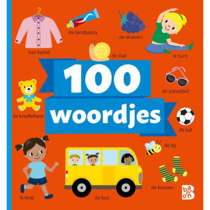 100 woordjes kijkboek 1 jr+