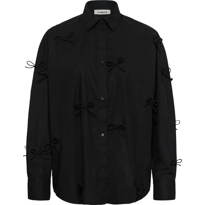 Overhemd met lang mouwen SLJoa Loose fit black