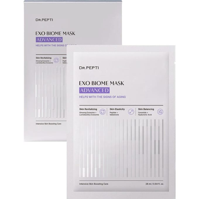 [Dr.PEPTI] Masque Exo Biome Avancé 28ml*5EA white