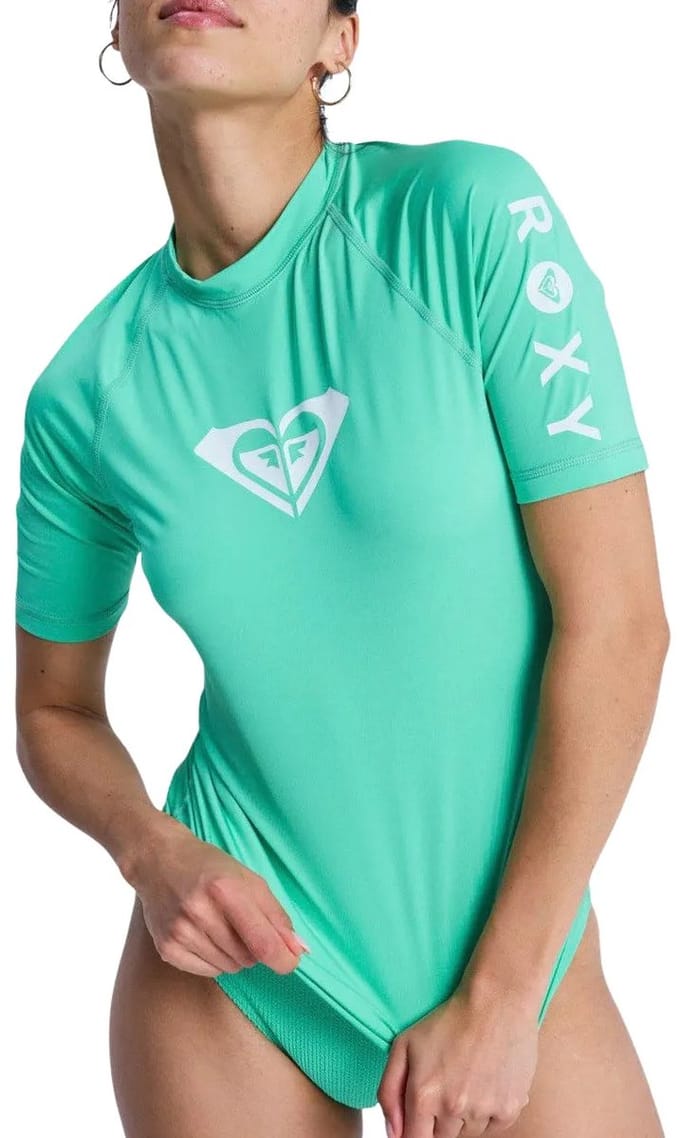 Roxy Whole Hearted Rashguard Surfshirt Dames - Maat XXL