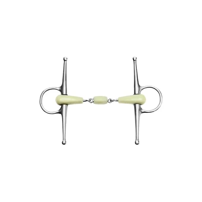 Naaldbit voor flexi paard dubbele pauze Feeling
