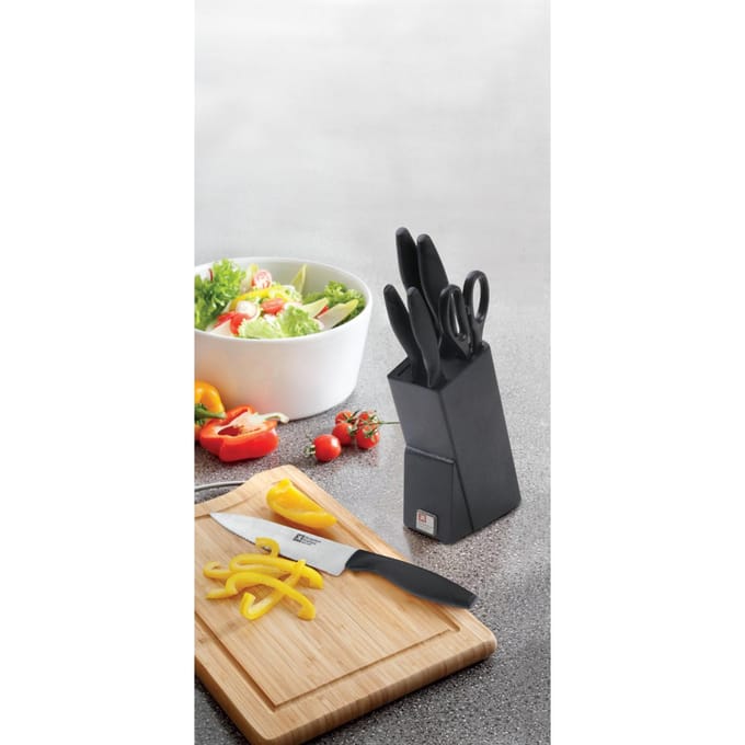 Richardson Sheffield - Laser Cuisine Messenset - Inclusief Messenblok - 6 Delig